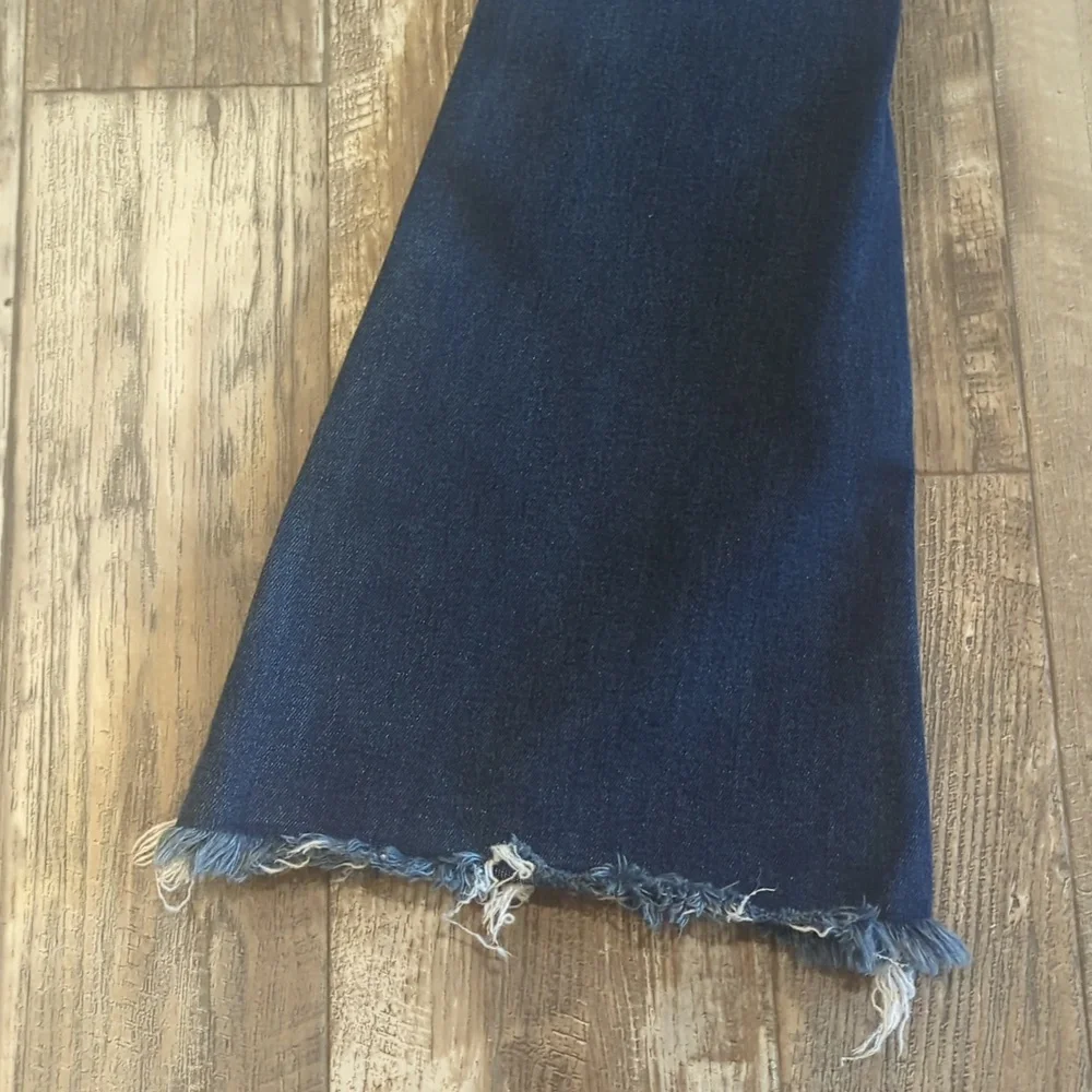 FLYING MONKEY Mid Rise Flare stretch destroyed jeans BY4668R The Buckle sz25x31L - Picture 11 of 15